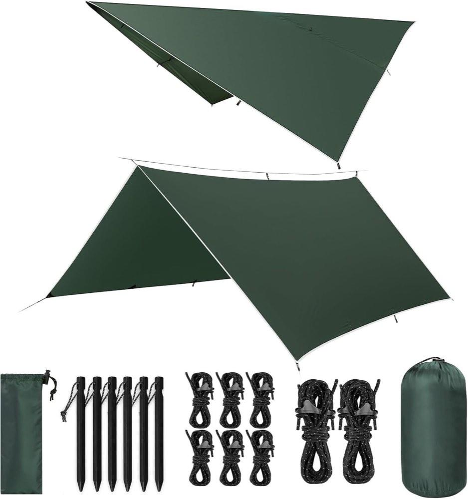 Tarp 3x3/3x5 m, 210T Polyester
