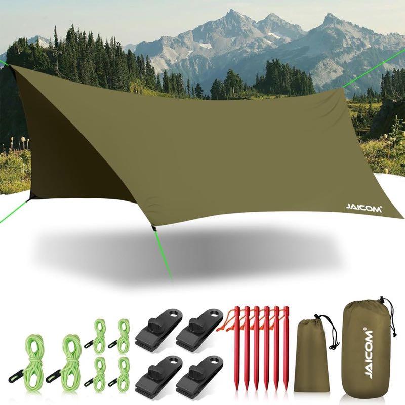 JAICOM JAICOM Sechseck-Tarp 3,6 x 2,9 m