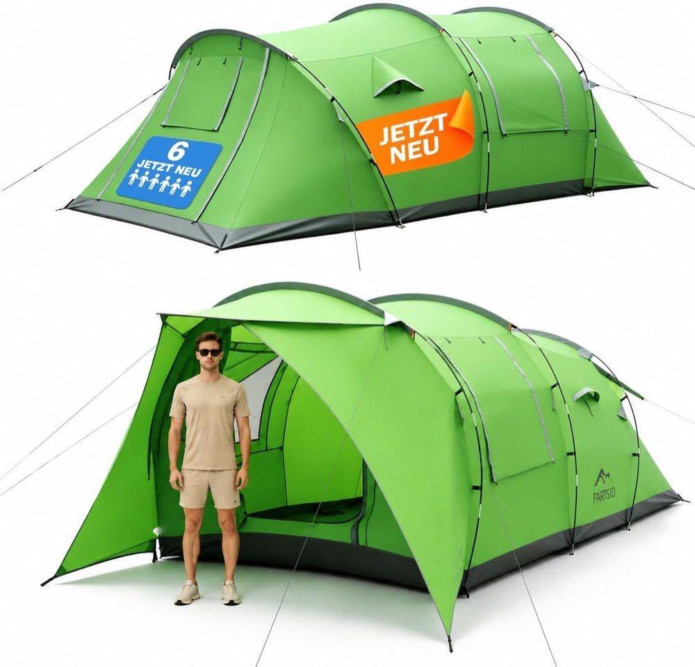 Partsio JLC-016 Familien-Tunnelzelt, 6–7 Personen