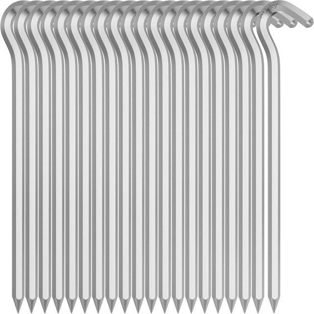 Olicky Olicky 20x Aluminium-Zeltheringe 18 cm