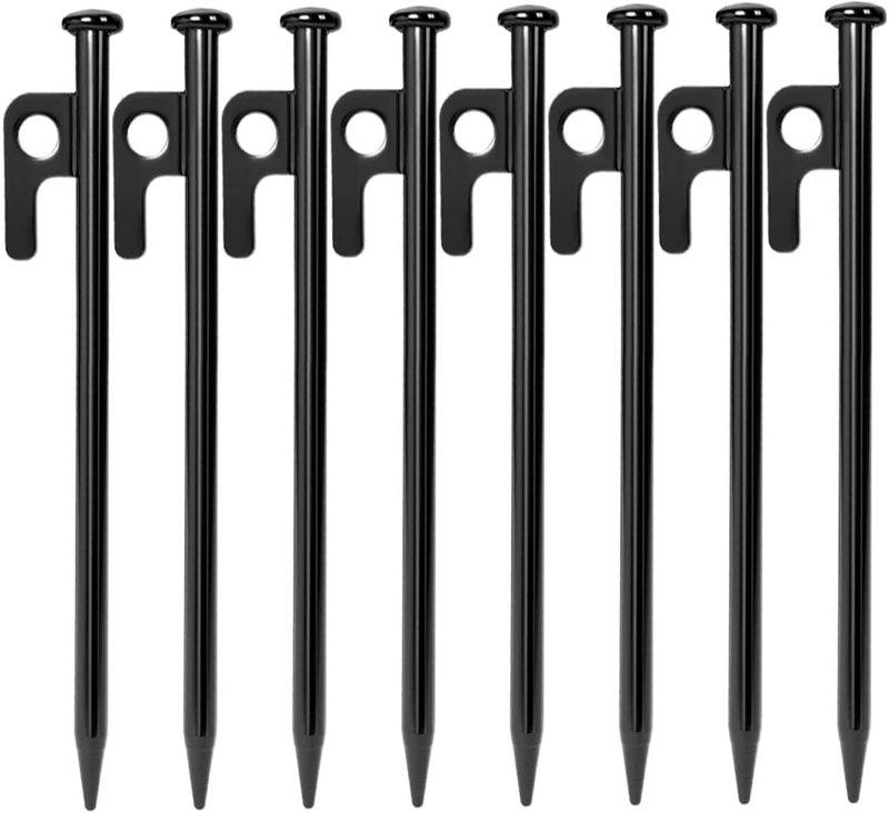BOOSHMall Stahlheringe, 8 Stück, 20 cm