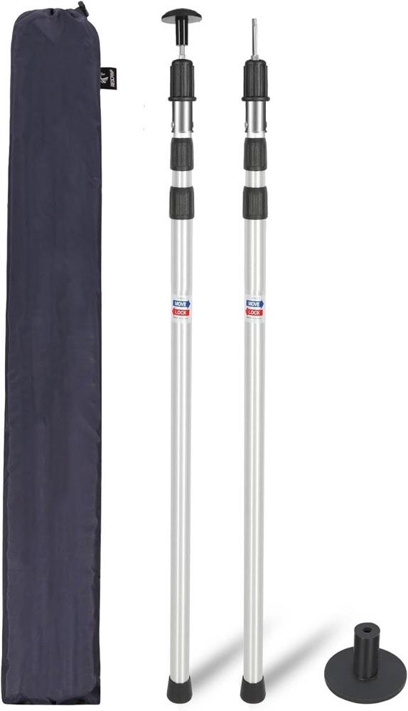 REDCAMP REDCAMP Alu-Teleskop 90–230 cm, 2er-Set