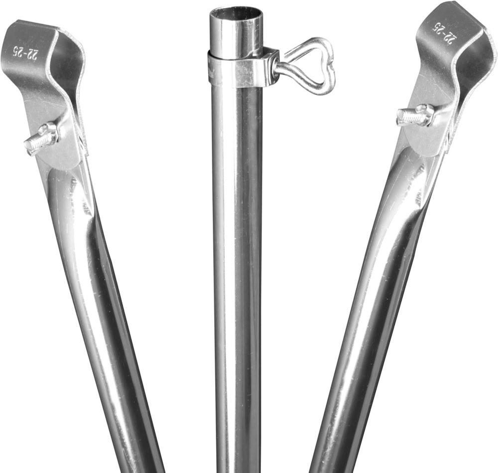 Keine Marke genannt Stahl-Dachauflagestange 50–75 cm