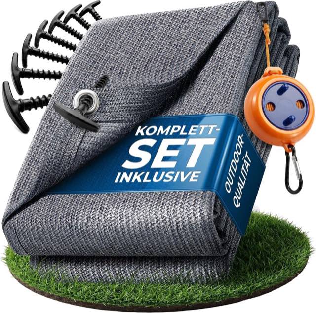valuents valuents Vorzeltteppich blau/grau