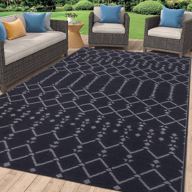 Homaxy Outdoor-Teppich 120 × 180 cm